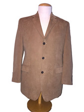 Calvin Klein Mens 40R Corduroy Sport Coat Tan New