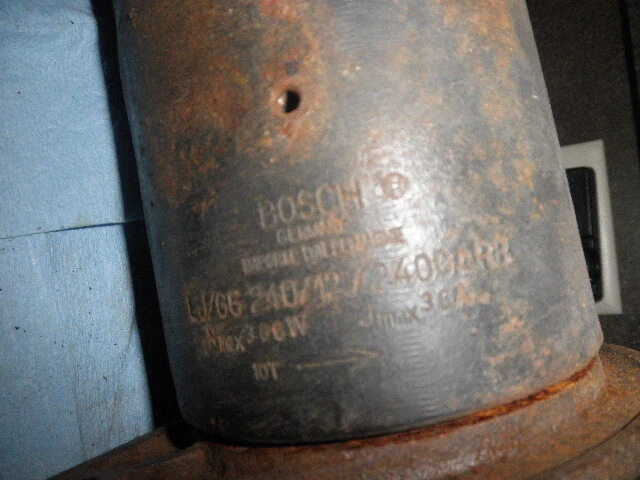 二手 OE Bosch#LJ/66-240/12/2400A-R8,梅赛德斯 #1271400450 W111,220SE,30A 发电机 — 第 4/4 张图片