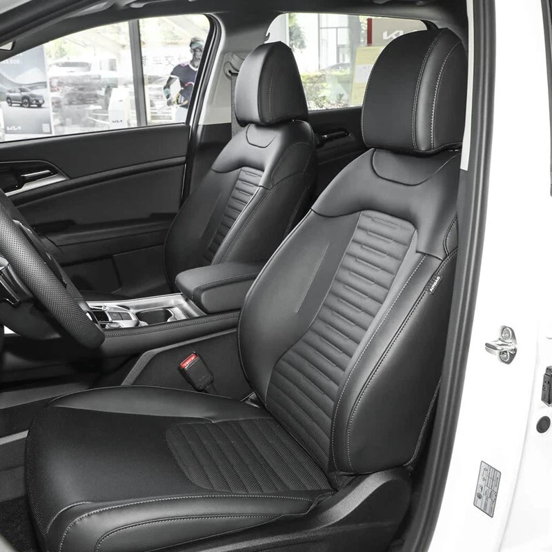 FOR 2011-2020 KIA OPTIMA MOTOPTES CUSTOM CAR SEAT LEATHER COVER FULL SET DURABLE - Image 3 of 4