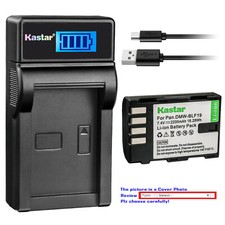 Kastar Battery LCD Charger for Panasonic DMW-BLF19  Panasonic Lumix DMC-GH4