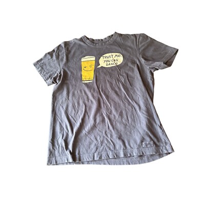 Life Is Good Men's Crusher Tee ''Trust Me You Can Dance'' Graphic T-Shirt Size M