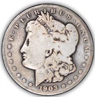 1903-S Morgan Silver Dollar - Micro s - VAM 1 - Top 100 ~ Good