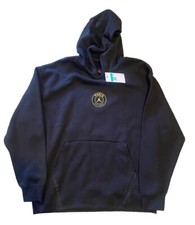 Nike Jordan PSG Paris Saint Germain Hoodie Pullover Fleece Sweater Size Small