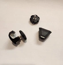 FULL SET Unbranded Under Armour Style Football Helmet Visor Clips QUICK-RELEASE