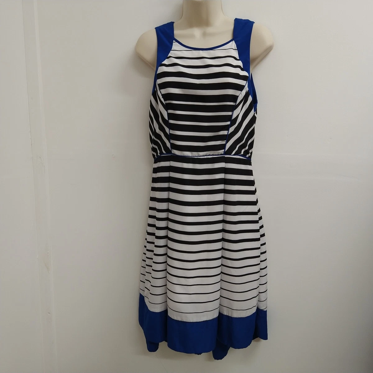 Vestido Midi De Rayas Sin Mangas – Be Fashion Store