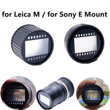 Imageable Lens Cap for Sony E-mount / Leica M-mount Camera Protective Cover