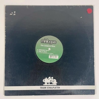 Minilogue The Leopard Rmx 12'' Vinyl Record Remix Techno Deep Tech House Used
