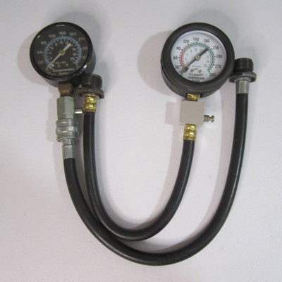 2 Compression Testers Actron CP7827 and US General both Tested and Work