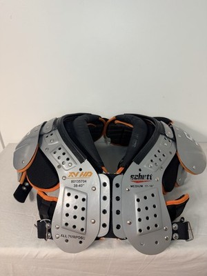 Schutt Varsity XV HD Football Shoulder Pads Medium 17-18 All Purpose Black Orang