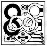 WALKER Montagesatz Schalldämpfer 85932 für CITROËN XSARA (N1) Beutel 0,200kg