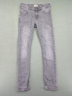 Scotch & Soda Jungen Tigger Jeans Größe 14 Grau Slim Fit Washed Denim Hose