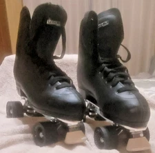 Chicago Skates Men's Leather Lined Rink Skate (Size 12) Black 