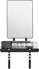 Fogless Shower Mirror, 360 Rotation Adjustable Shaving Mirror,Bathroom Shower