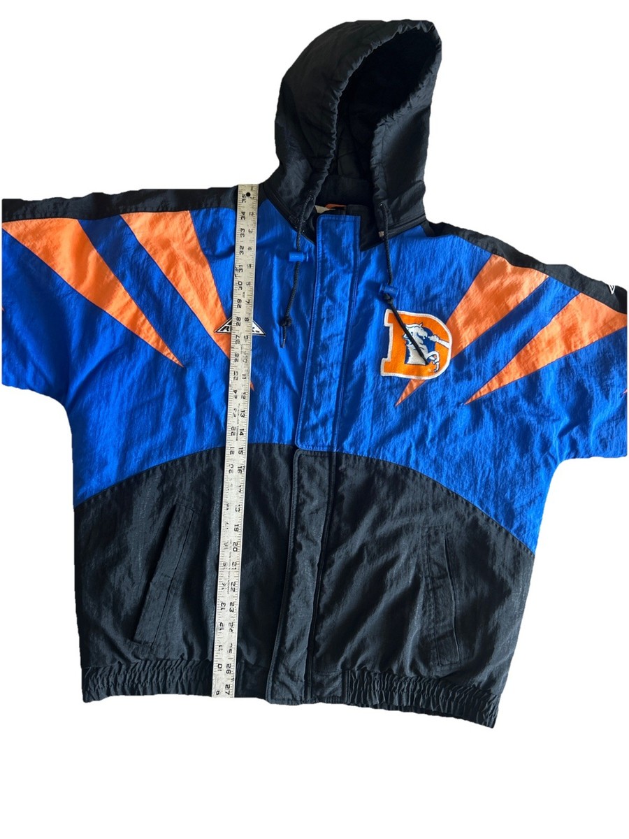 Vintage Denver Broncos Apex One Puffer Sharktooth Full Zip Jacket