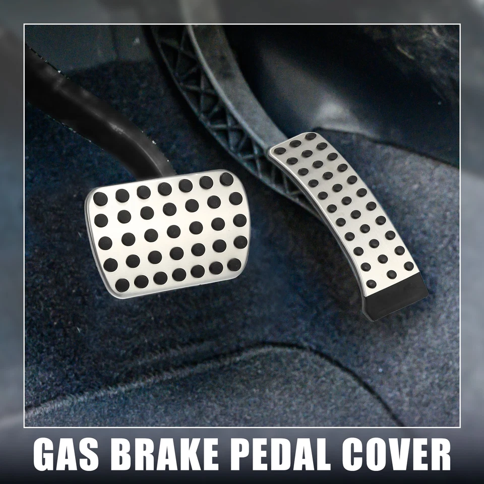 Juego de 4 cubiertas de pedal de acelerador y pedal de freno para MercedesBenz W203 W204 Foto 2 de 4