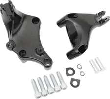 DRAG SPECIALTIES Passenger Peg Mount - Black - XL '14-'22 P17-0412B