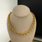 Vintage Chain Necklace Gold Tone  18”