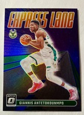 Giannis Antetokounmpo - 2023-24 Panini Optic Purple Prizm Express Lane #23