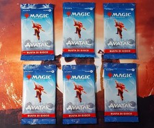 6 Bustine sigillate - 84 Carte - Magic Avatar La Leggenda Di Aang - 