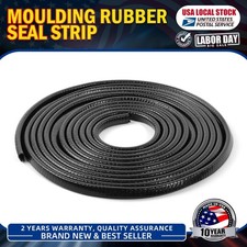 Fit Car Suv Door Edge Strip Trim Length 20ft Black Color U Channel Edge Trim 6m
