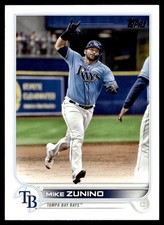 2022 Topps Mike Zunino Tampa Bay Rays #324