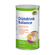 SUNLIFE® Diätdrink Balance 500g Pulver Kalorienarmer Eiweiß-Mahlzeitersatz Amino