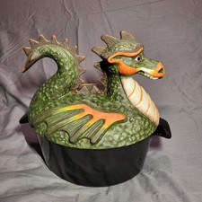 Minutemen Dragon Enameled Cast Iron Stove Top Steamer  Wood Stove