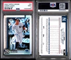 2025 Topps Chrome Aaron Judge #99 Refractor PSA 9 NY Yankees MVP Buyback
