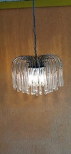 Wunderschöner Murano Tropfen Kronleuchter | Vintage Wasserfall Hängelampe | Glas