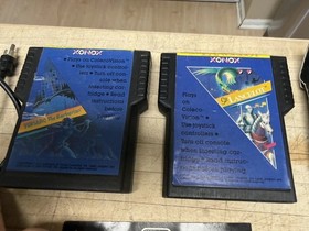 CBS Colecovision Console And Games, Power Supply , Untested