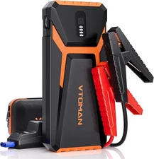 VTOMAN V10 3500A Jump Starter, Portable Car Starter (9.5L Gas,7.5L Diesel Engine
