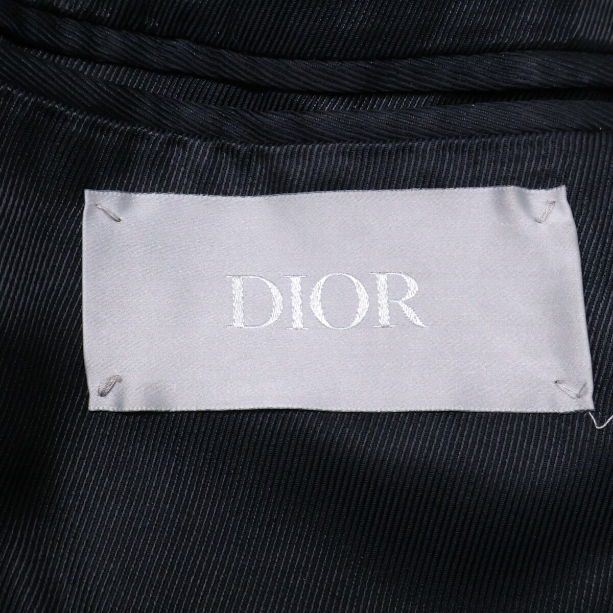 Dior HOMME [Domestic genuine] 433C344A3225 cashmere classic long coat 44 black thumbnail 5