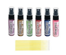 Ranger October 2024 Spritz Bundles - 6 Tim Holtz Distress Spritzes 1 oz. Bottles