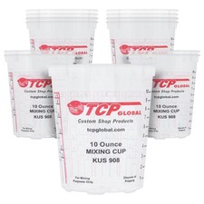8-ounce 12 Pint Paint Epoxy Mixing Cup Calibrated Ratios - Pack Of 12 Cups