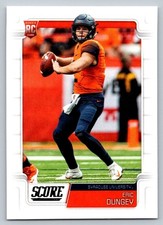 2019 Score Football #415 Eric Dungey RC Stanford