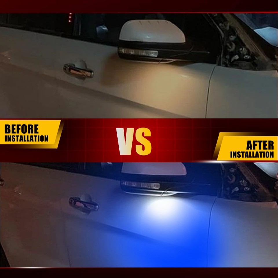 Car Puddle Lights LED Puddle Light Kit For Ford F-150, Explorer - Foto 3