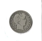 1908 S Barber Half Dollar 50c VG-F