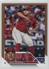 2023 Topps Series 2 Gold 1838/2023 Jose Suarez José Suarez #609 0b4t