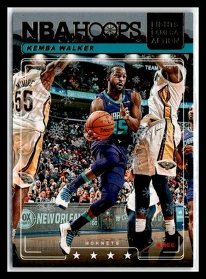 Kemba Walker 2018-19 Hoops Winter Lights Camera Action #LCA-22 Charlotte Hornets