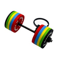 Llavero Mancuerna Vibrante para Amantes del Gimnasio y Accesorios Personalizables
