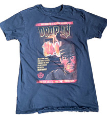 Authentic Disney Tower Of Terror DROP IN Shirt Spooky Graphic Black Size Small