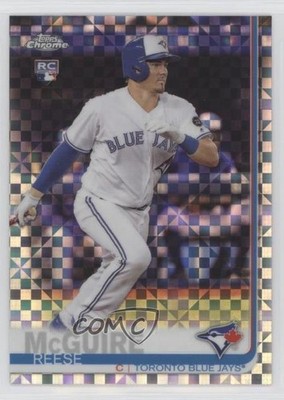 2019 Topps Chrome Mega Box X-Fractor Reese McGuire #6 Rookie RC 0z6h