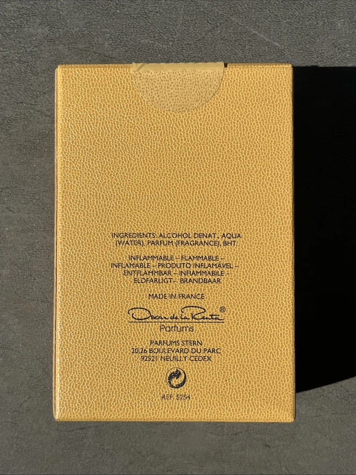 Oscar de La Renta para Hombre EDT Spray 3.3oz Perfume Vintage Nuevo Sellado En Caja Foto 2 de 3