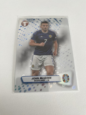 Topps Pristine Road To UEFA Euro 2024 John McGinn Scotland Refractor 