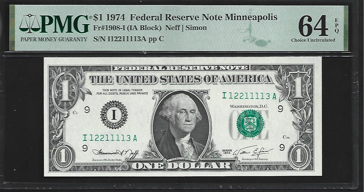 1974 US Small Size Paper Money Notes for sale | eBay