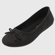 Alpine Swiss Polly Womens Ballet Flats Vegan Leather Slip On Round Toe