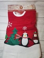 Penguin 48" Tree Skirt by Enchanted Forest Christmas - 2005 NEW OLD STOCK - VTG