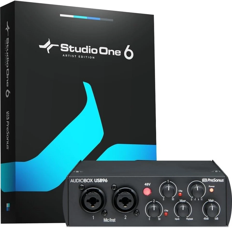 AudioBox USB 96 25th Anniv. Interface & Studio One Software - Image 3 of 4