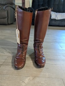 US Army Officer 1917 Cavalry Boots Worn From WWI To WWII