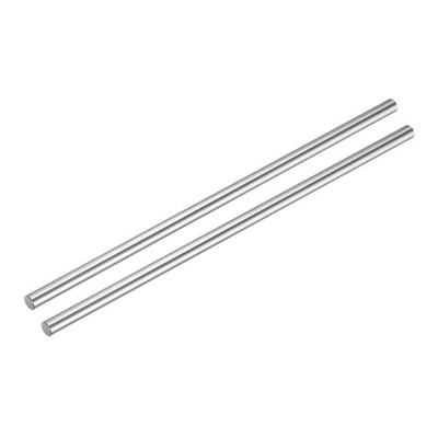 2 Linearführungsstangen 16 mm x 450 mm (0,63'' x 17,72'') aus gehärtetem Stahl